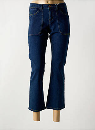 Jeans coupe slim stretch taille normale bleu CREAM femme