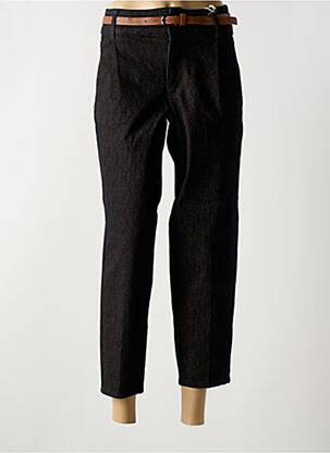 Pantalon 7/8 stretch taille normale noir CREAM femme