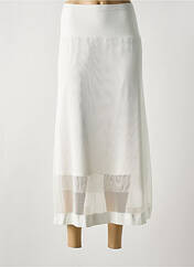 Jupe longue blanc LUUKAA pour femme seconde vue