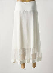 Jupe longue blanc LUUKAA pour femme seconde vue