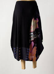 Jupe longue noir OZAI N KU pour femme seconde vue