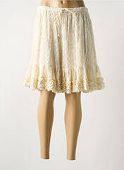 Jupe mi-longue beige RHUM RAISIN pour femme seconde vue