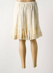 Jupe mi-longue beige RHUM RAISIN pour femme seconde vue