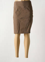 Jupe mi-longue marron SARAH PACINI pour femme seconde vue