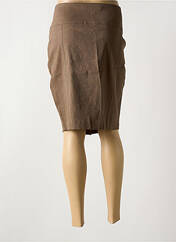 Jupe mi-longue marron SARAH PACINI pour femme seconde vue