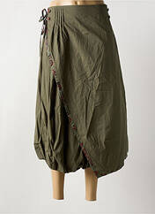 Jupe mi-longue vert RHUM RAISIN pour femme seconde vue