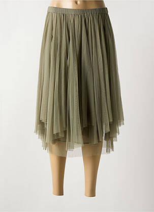 Jupon /Fond de robe vert RHUM RAISIN pour femme