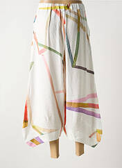 Pantacourt blanc OZAI N KU pour femme seconde vue