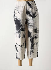 Pantalon 7/8 gris KOKOMARINA pour femme seconde vue