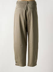 Pantalon droit vert CREAM pour femme seconde vue