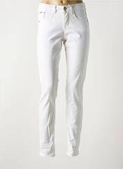 Pantalon slim blanc CREAM pour femme seconde vue