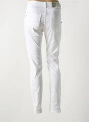 Pantalon slim blanc CREAM pour femme seconde vue