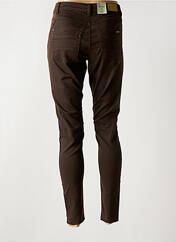 Pantalon slim marron CREAM pour femme seconde vue