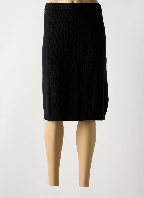 Jupe mi-longue noir CREAM pour femme