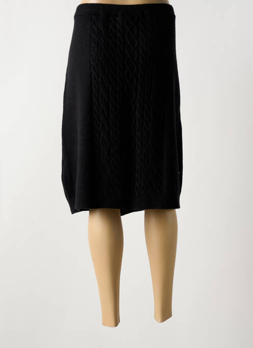 Jupe mi-longue noir CREAM pour femme