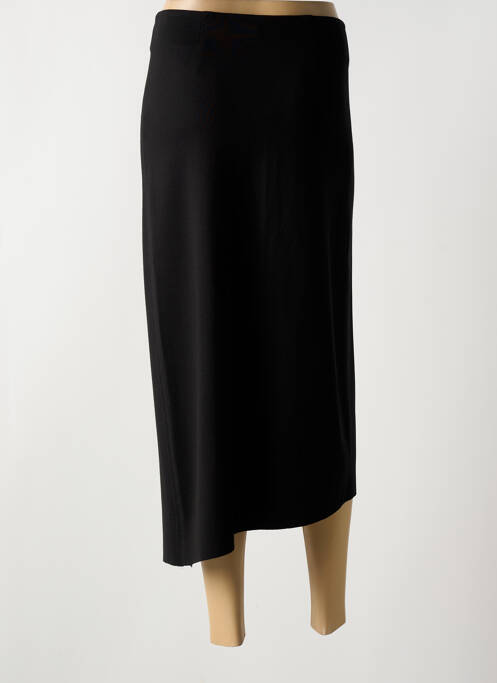 Jupe mi-longue noir NIJII pour femme