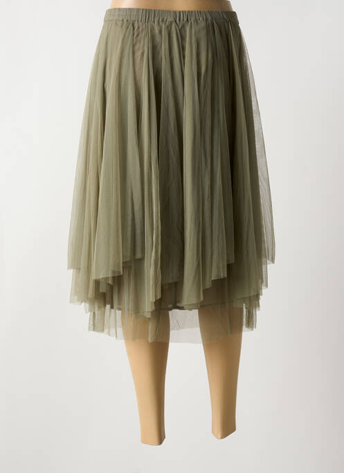 Jupon /Fond de robe vert RHUM RAISIN pour femme