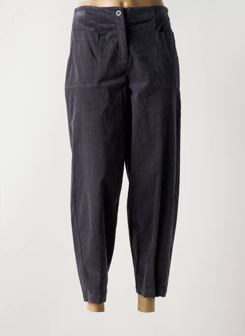 Pantalon 7/8 gris KOKOMARINA pour femme