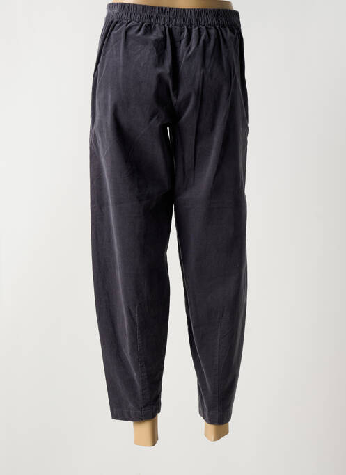 Pantalon 7/8 gris KOKOMARINA pour femme