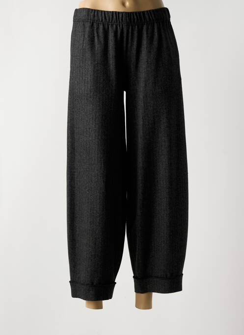 Pantalon large gris VETONO pour femme