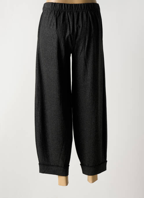 Pantalon large gris VETONO pour femme
