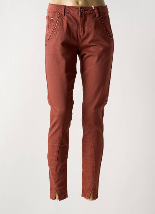 Pantalon slim rouge CREAM pour femme