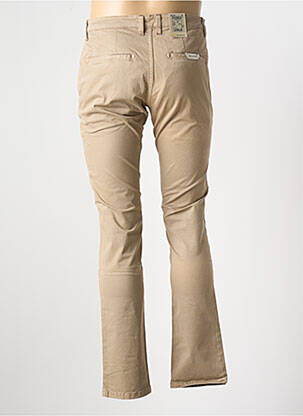 Pantalon chino stretch taille normale beige CAMEL ACTIVE homme