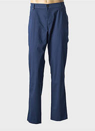 Pantalon droit stretch taille normale bleu BUGATTI homme