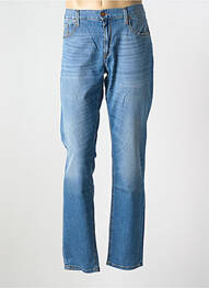 Jeans coupe droite stretch taille normale bleu ALBERTO homme