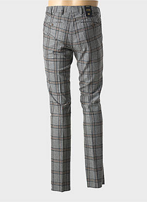 Pantalon slim stretch taille normale gris MEYER homme