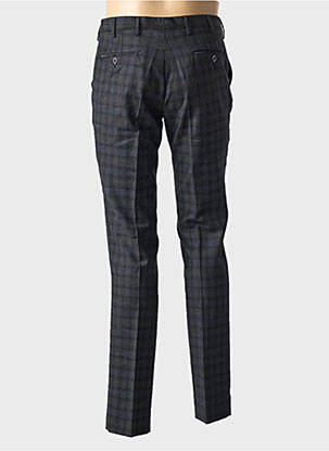 Pantalon slim fermeture zippée sous rabat boutonné taille normale noir MONSIEUR HECTOR homme