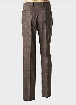 Pantalon slim stretch taille normale marron MONSIEUR HECTOR homme