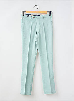 Pantalon chino stretch taille normale bleu SAN SIRO homme