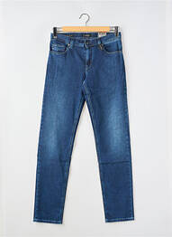 Jeans coupe slim stretch taille normale bleu ALBERTO homme