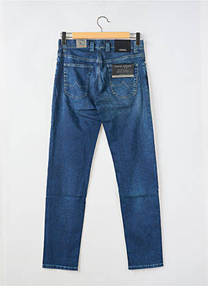 Jeans coupe slim stretch taille normale bleu ALBERTO homme