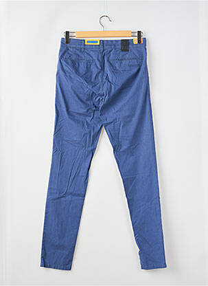 Pantalon chino stretch taille normale bleu M5 BY MEYER homme