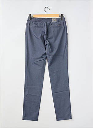 Pantalon chino stretch taille normale bleu ALBERTO homme