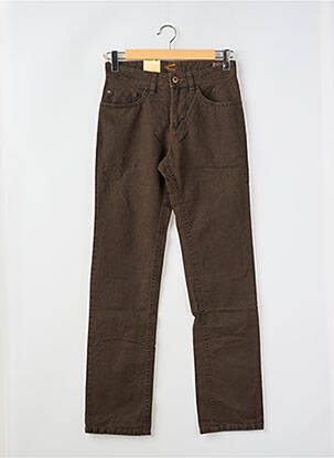 Pantalon slim stretch taille normale marron CAMEL ACTIVE homme