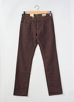 Pantalon droit stretch taille normale violet CAMEL ACTIVE homme