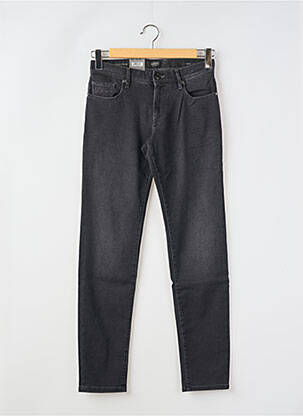 Jeans coupe slim stretch taille normale noir ALBERTO homme