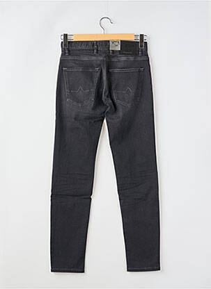Jeans coupe slim stretch taille normale noir ALBERTO homme