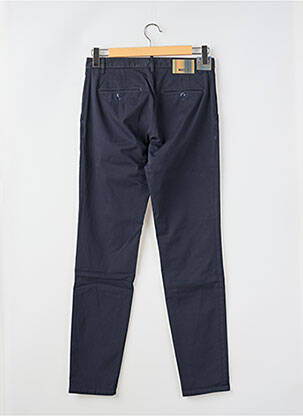 Pantalon chino stretch taille normale bleu ALBERTO homme