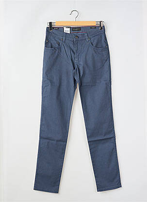 Pantalon slim stretch taille normale bleu BUGATTI homme