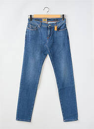 Jeans coupe slim stretch taille normale bleu ALBERTO homme