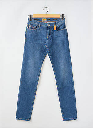 Jeans coupe slim stretch taille normale bleu ALBERTO homme