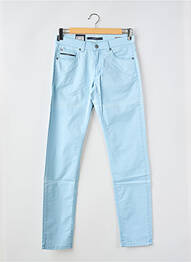 Pantalon slim stretch taille normale bleu SAN SIRO homme