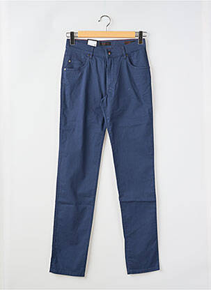 Pantalon slim stretch taille normale bleu BUGATTI homme