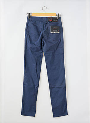Pantalon slim stretch taille normale bleu BUGATTI homme