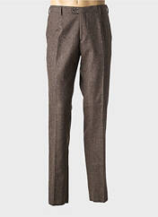 Pantalon slim marron MONSIEUR HECTOR pour homme seconde vue