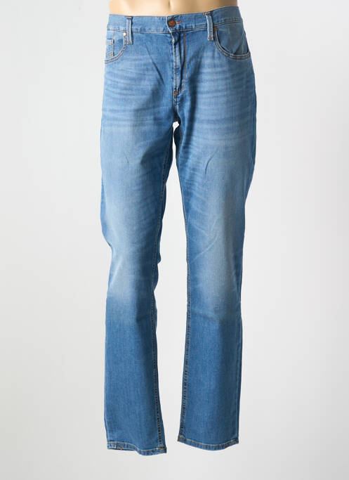 Jeans coupe droite bleu ALBERTO pour homme